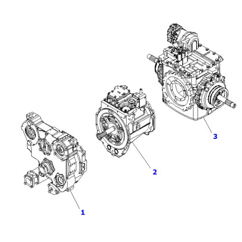 POWER LINE UNIT 154-22-60000 FOR D85PX-15R