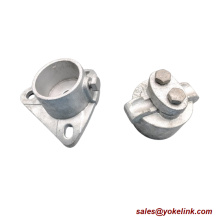 Sidewalk Guy Fitting Pole End 2in Dia Pipe