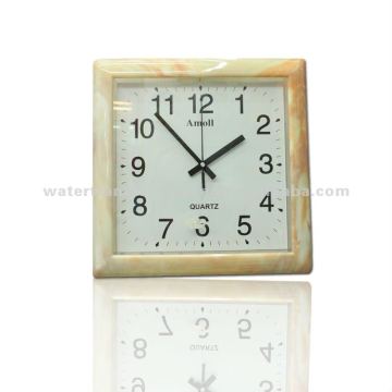 decoration wooden wall clock&marble clock&new design clock YW-69091