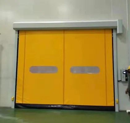 High-Speed Rapid Roller Shutter Door with Clear View