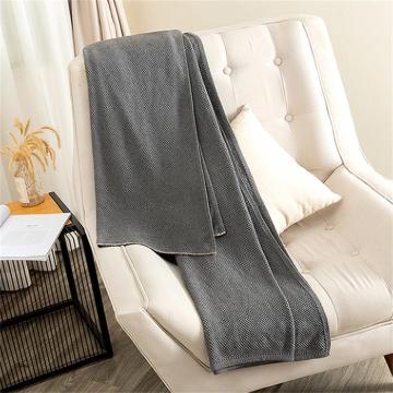 Knitted Bed Blanket Wholesale Custom