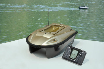 Eagle Finder Ryh-001b Remote Control Rc Fishing Boat Bait Boat With Gps Champagne