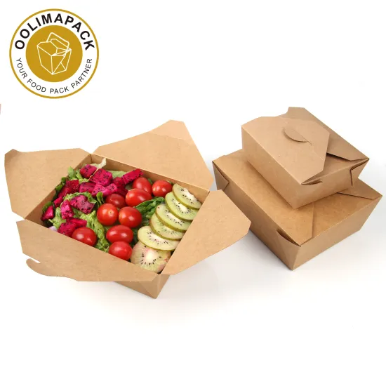 Biodegradable PLA Lunch Box: Sustainable Takeaway Food Pail