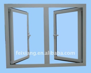 double open_PVC_casment_window