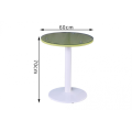 Relaxing Dining Chair Home Furniture Plastic Outdoor Round Table Garden Table Supplier