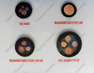 Super Flexible Copper Rubber Insulated Power Cable H07rn-F