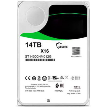 Πρωτότυπο 14TB HDD: 7200 σ.α.λ., 512e/4kn SATA 6GB/S, 256MB Cache, 3,5 ιντσών ΕΝΔΙΑΦΕΡΟΥ
