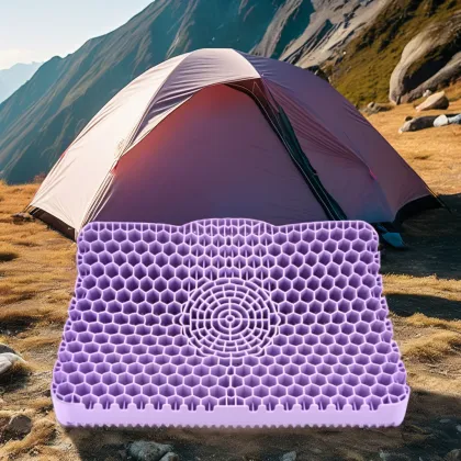 Special Gel Pillow for Cervical Comfort: Hotels & Camping
