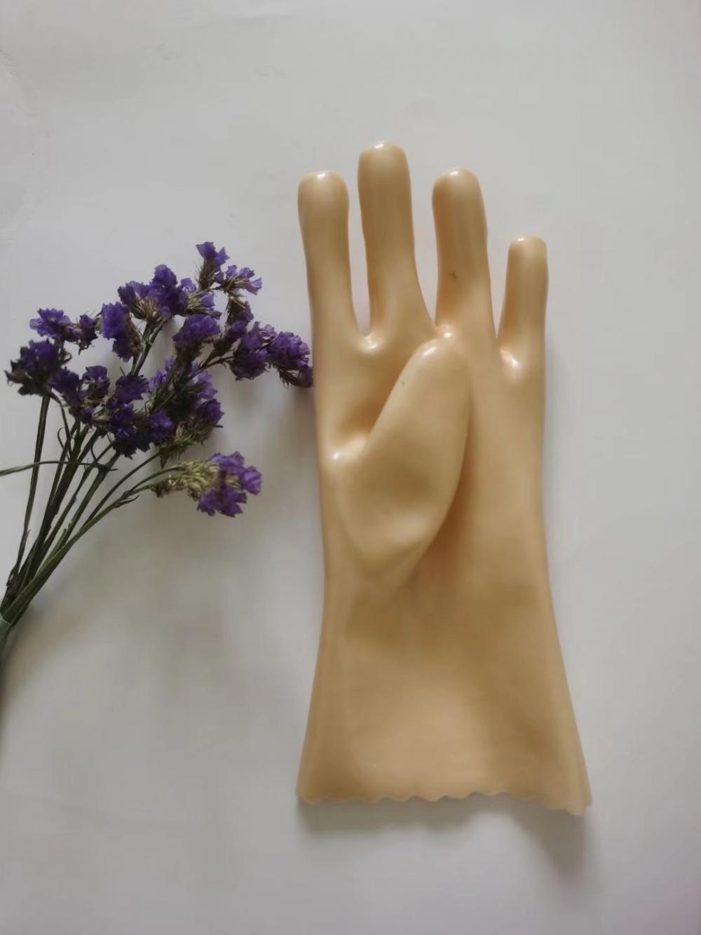 PVC household Waterproof, ironing and heat insulation gloves