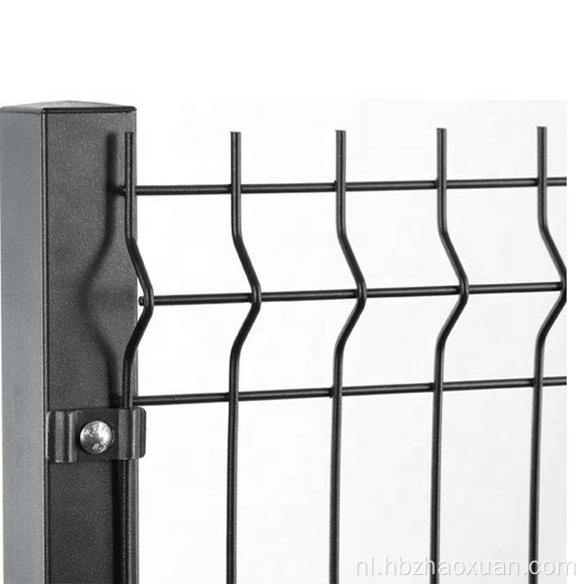 Warm gedompeld gegalvaniseerd 3D gebogen draadgaaspaneel