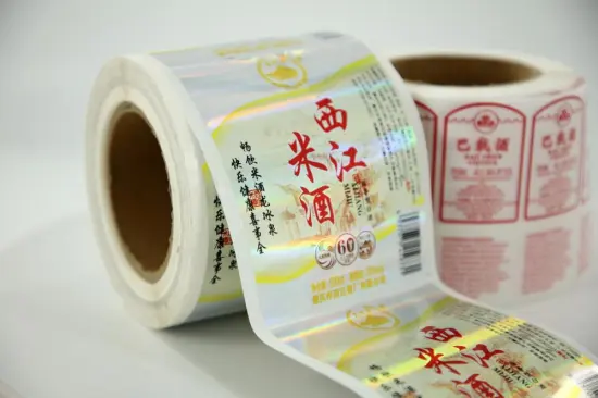 private custom label sticker printing for food medicine