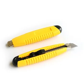Durable 18mm WidthSliding Blade Plastic Utility Knife OEM Factory Supply