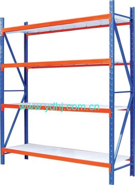 Light duty warehouse shelf
