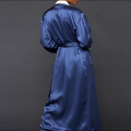 luxury reversible spa silk velour women bathrobe