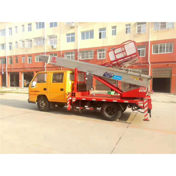 Nacelle articulée de 28 m montée sur camion