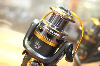YOUME Spinning Fishing Reel 10BB + 1RB 1000-6000 Series Metal Coil Boat Rock Fishing Wheel