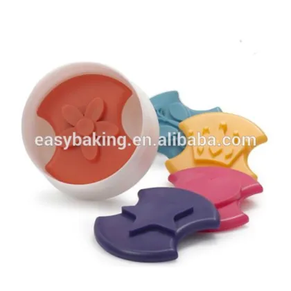 Cookie Cutter Tools Plastic Cookie Stamp
