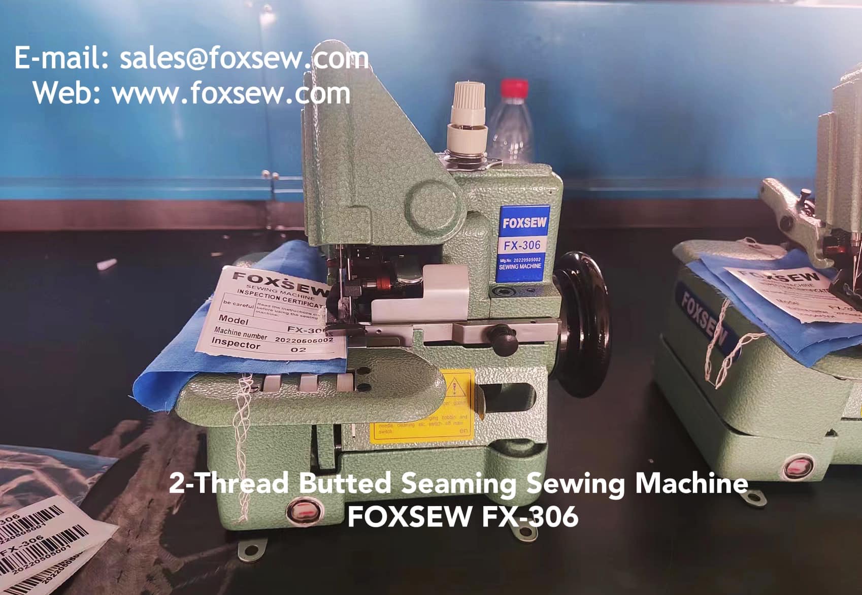 Abutted Seam Sewing Machines FOXSEW FX-306 -1