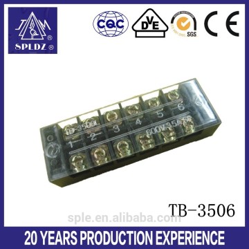 600V/35A 6WAY fixed terminal block board TB-3506