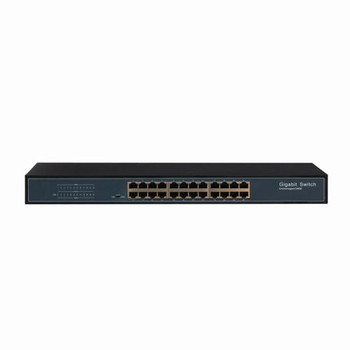 Interrupteur Ethernet réseau CCTV 24 ports avec gigabit