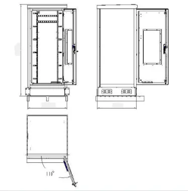 Outdoor Telecom Communications Cabinet