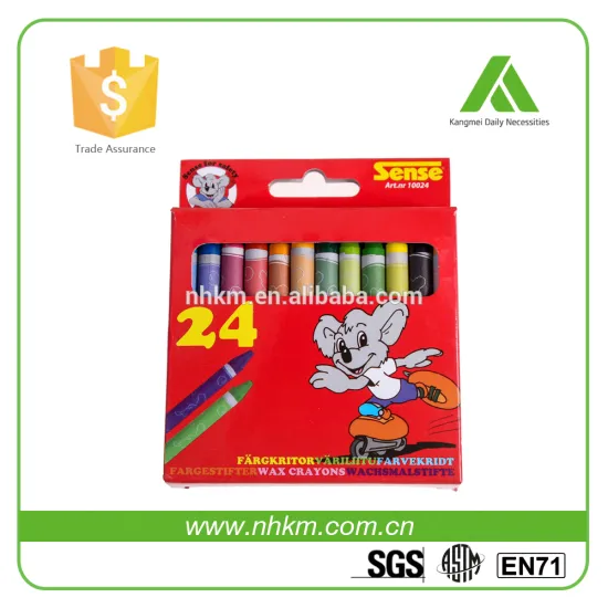 Non-toxic Medium Wax Crayon for kids