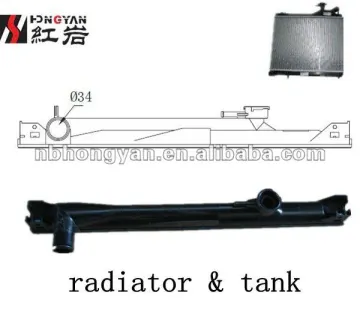 auto radiator plastic tank for car ESCUDE