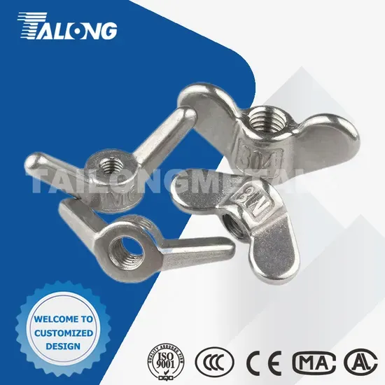 Premium DIN314 Wing Nut - High Quality Butterfly Fastener from China