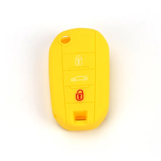 Peugeot Embossed Silicone Car Key Cover