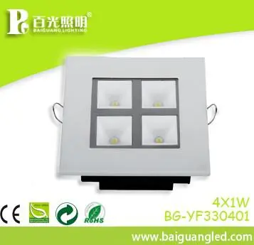 4W LED grid ceiling lamp