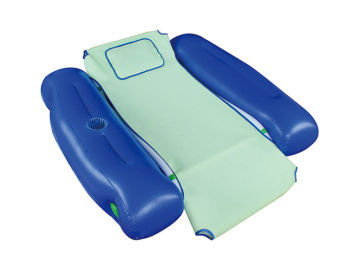 Poolstar p1952 เก้าอี้ลอยน้ำพูลพร้อมสอง pvc pvc แขนพูลเก้าอี้ลอยน้ำพองได้