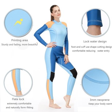 Comfortable Multifunctional 1.5mm Warm Wetsuit