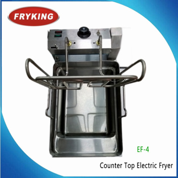 Counter top Stainless Steel electric commercial fryer chicken machine