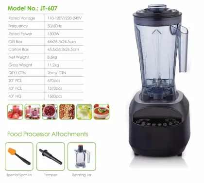 High Power Imported Materials Touch Panel Sport Blender