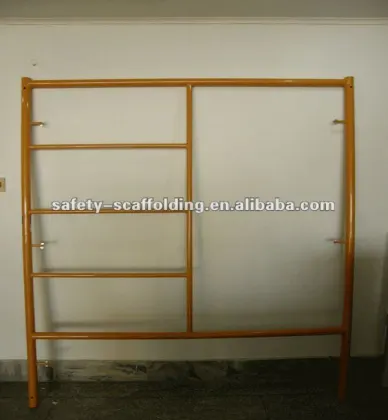 Ladder frame scaffolding