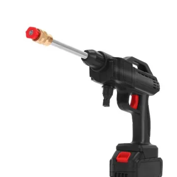 High-Pressure Cordless Lithium Battery-Powered Water Spraying Gun for Car Wash and Cleaning