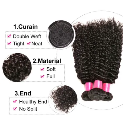 7A Brazilian Human Hair No Attachment,human braiding hair,kinky curly virgin brazilian hair bulk braiding