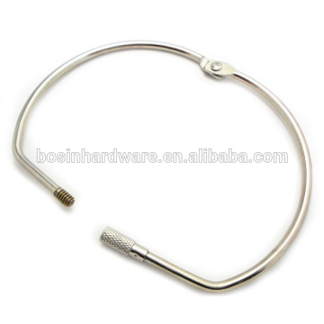 Anillo grande de la carpeta del tornillo del metal de la alta calidad de la manera