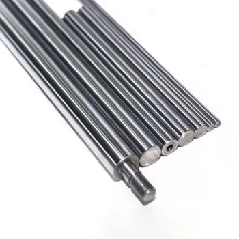 Hydraulic Chrome Rods F7-F8 Tolerance for Textile Machinery - CK45 SCM 440 42CrMo Piston Rods