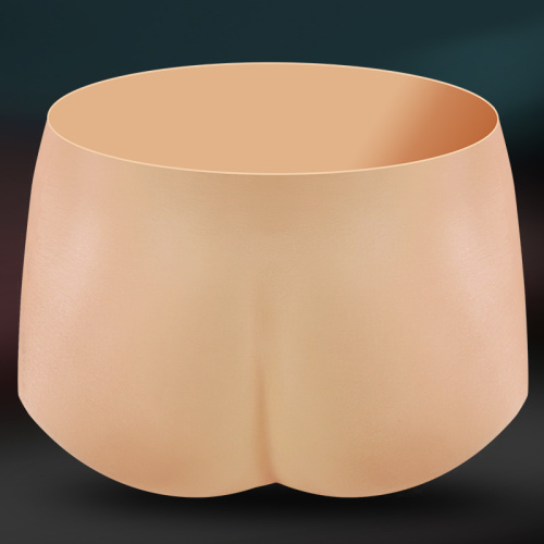 Calças de silicone nus de pênis falsas