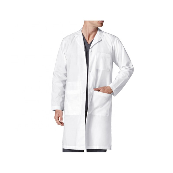 white lab coat