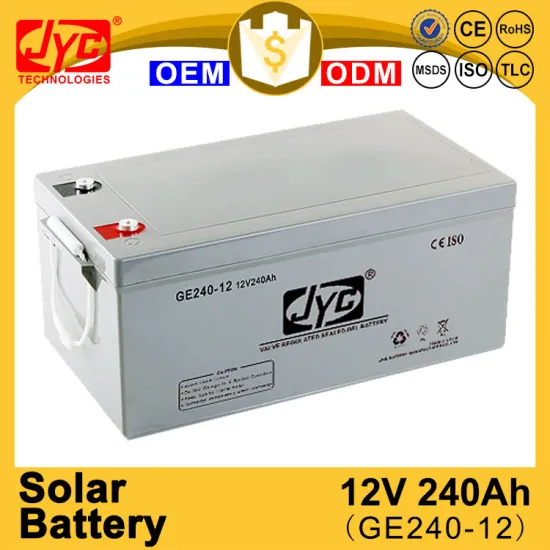 novel product sealed deep cycle solar battery 12v 240 ah