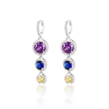 Orecchini in perline di colore della moda