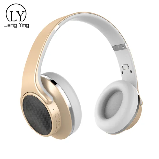 2018 Metal bluetooth headphone with loudspeaker