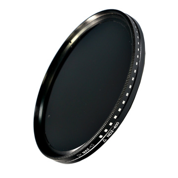 Καθολική ρυθμιζόμενη ND2-400 77mm οπτικό γυάλινο φίλτρο για κάμερα