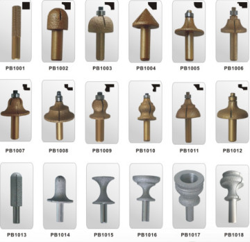 Brazed Granite Router Cutting Bits