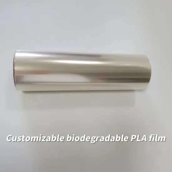 Biodegradable heat sealable PLA Film