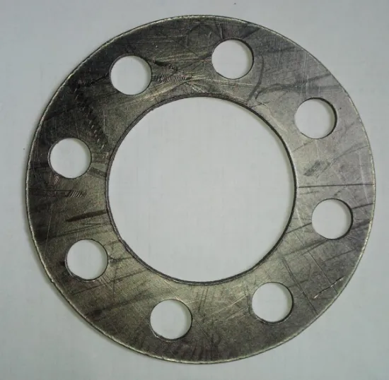 flange with gasket joining cutting equipment