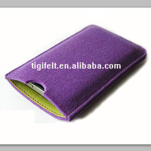 waterproof wool felt pouches for mobile phones