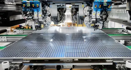 N-Type Bifacial 430W Topcon pv module EU stock